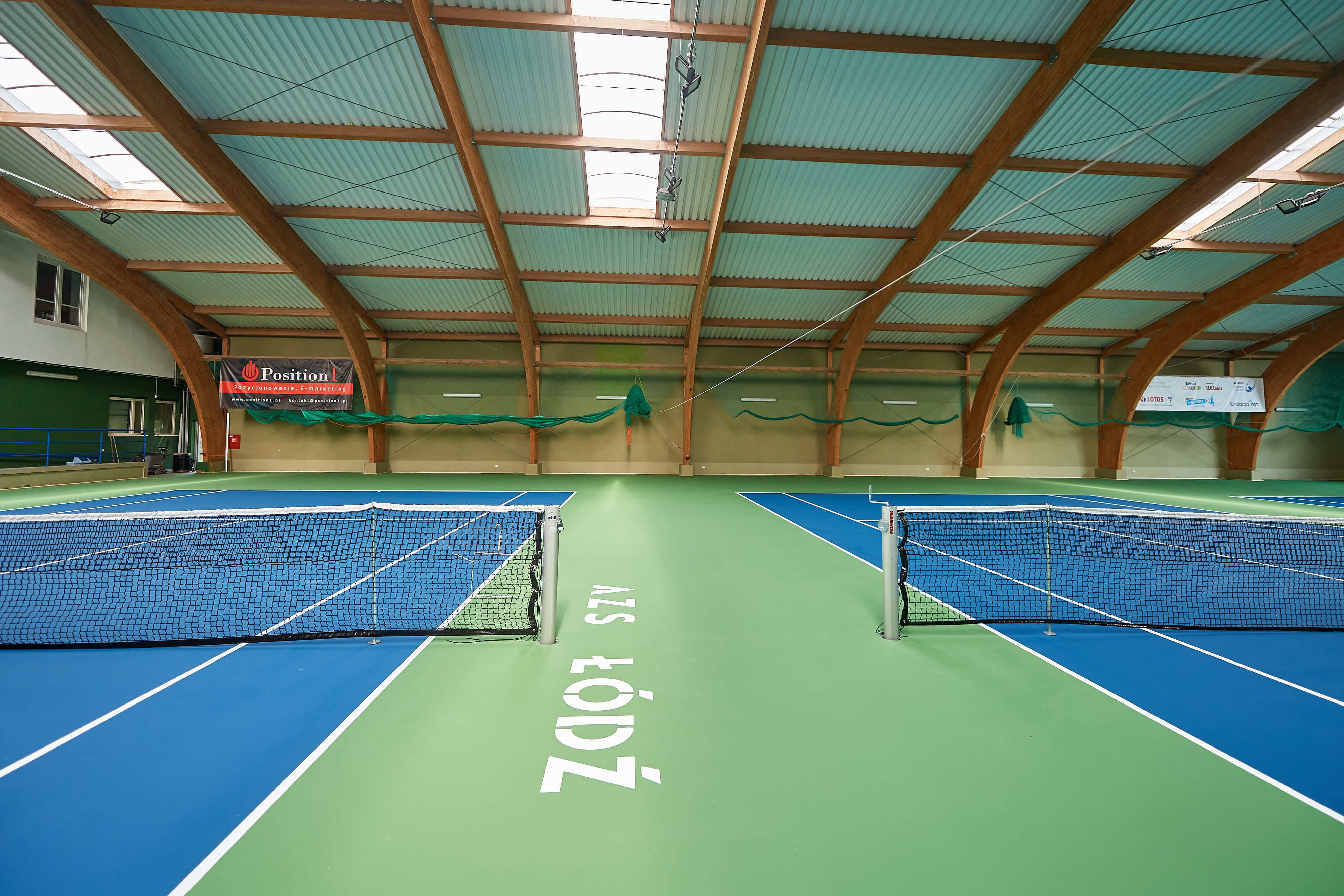 Nowe korty na łódzkim AZS-ie robią wrażenie