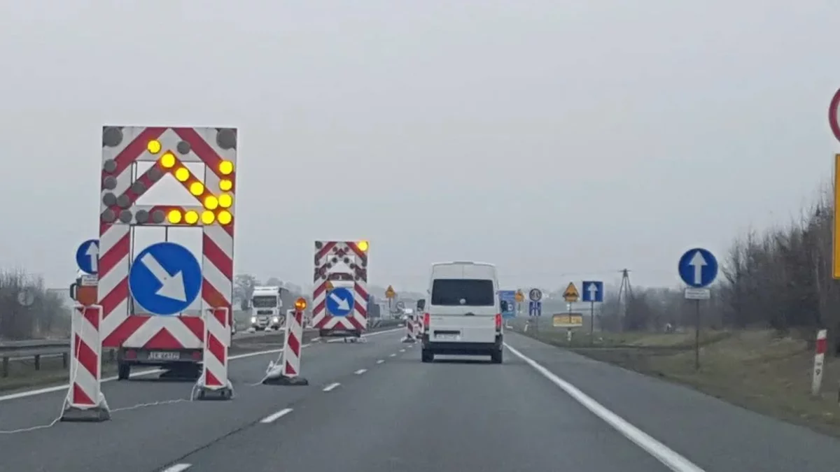 Pas A1 w Łódzkiem wyłączony z ruchu. Utrudnienia dla kierowców