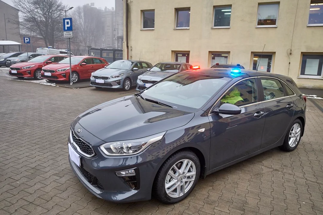 Nowe radiowozy łódzkiej policji już niedługo wyjadą na drogi