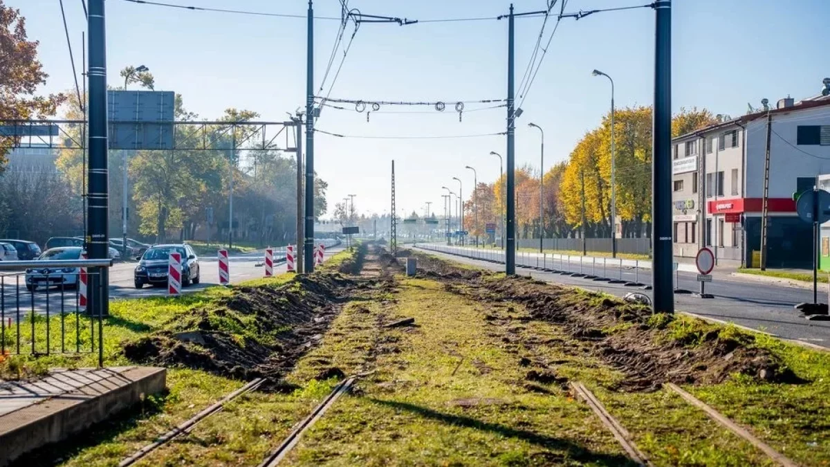 Aleja Śmigłego Rydza w Łodzi wciąż w remoncie. Inaczej pojedzie MPK Łódź. Od kiedy? - Zdjęcie główne