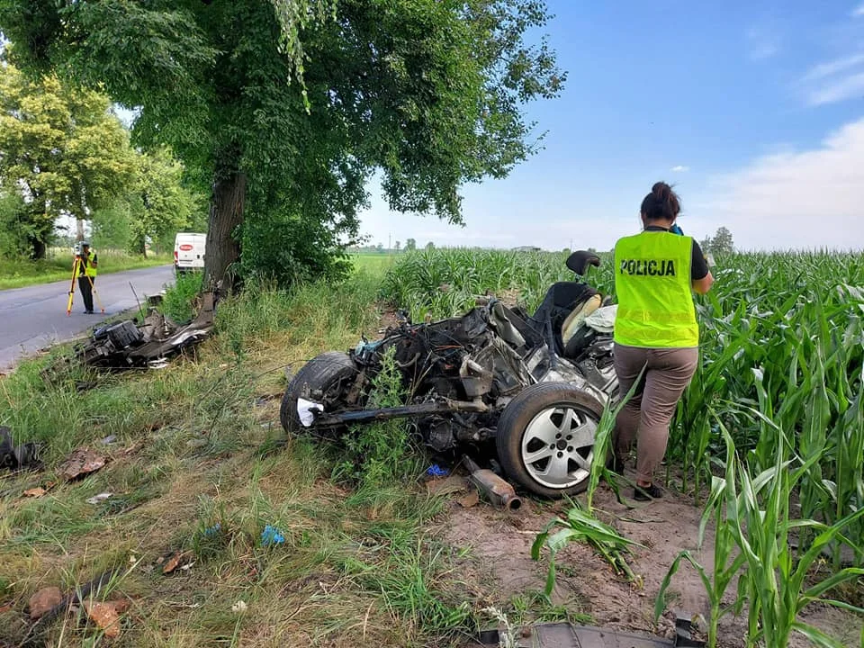 Tragiczny wypadek pod Zgierzem. Policja podaje szczegółowe okoliczności zdarzenia [aktualizacja] - Zdjęcie główne