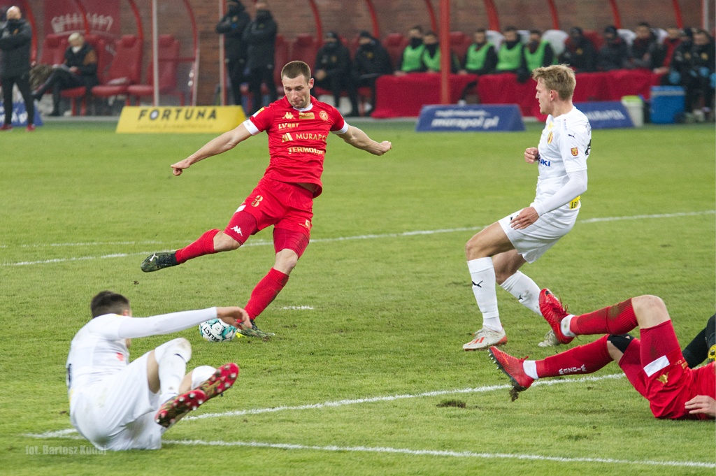 Widzew Łódź - Korona Kielce, 16. kolejka I ligi (fot. Bartosz Kudaj - TuŁódź.pl)