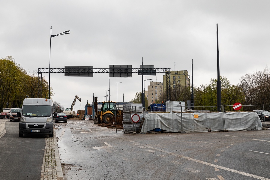 Remont Śmigłego-Rydza Łódź. Przebudowa al. Śmigłego-Rydza trwa już ponad 1000 dni! (fot. Michał Pietrzak - TuŁodź.pl)