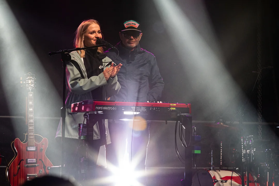 Kaśka Sochacka wystąpiła w Łodzi w ramach trasy Letnie Brzmienia w EC1