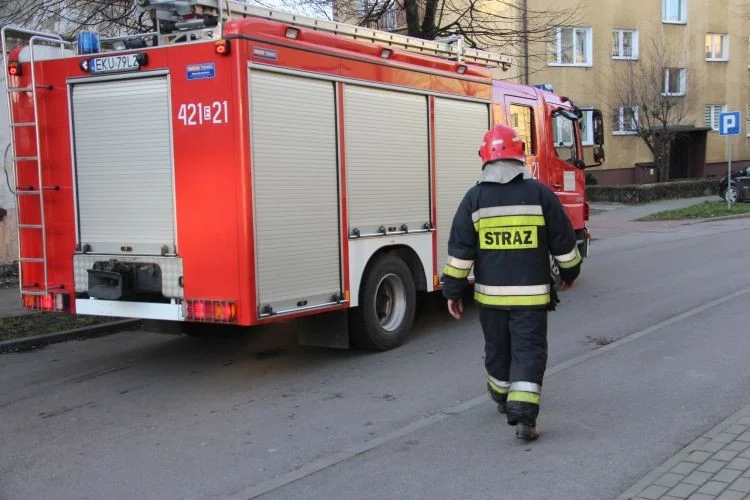 50-letni mężczyzna zginął w pożarze domu w powiecie rawskim. Akcja gaśnicza wciąż trwa - Zdjęcie główne