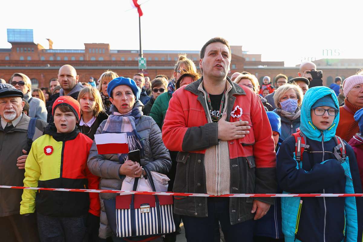 Piknik Niepodległościowy w łódzkiej Manufakturze