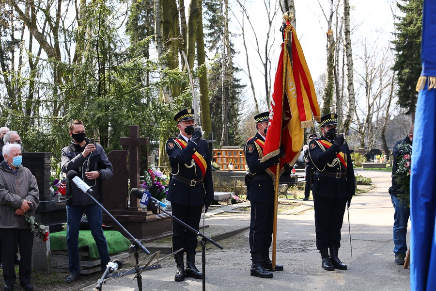 Ceremonia pogrzebowa Marka Czekalskiego, byłego prezydenta Łodzi (fot. Michał Pietrzak - TuLodz.pl)