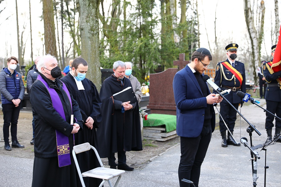 Ceremonia pogrzebowa Marka Czekalskiego, byłego prezydenta Łodzi (fot. Michał Pietrzak - TuLodz.pl)