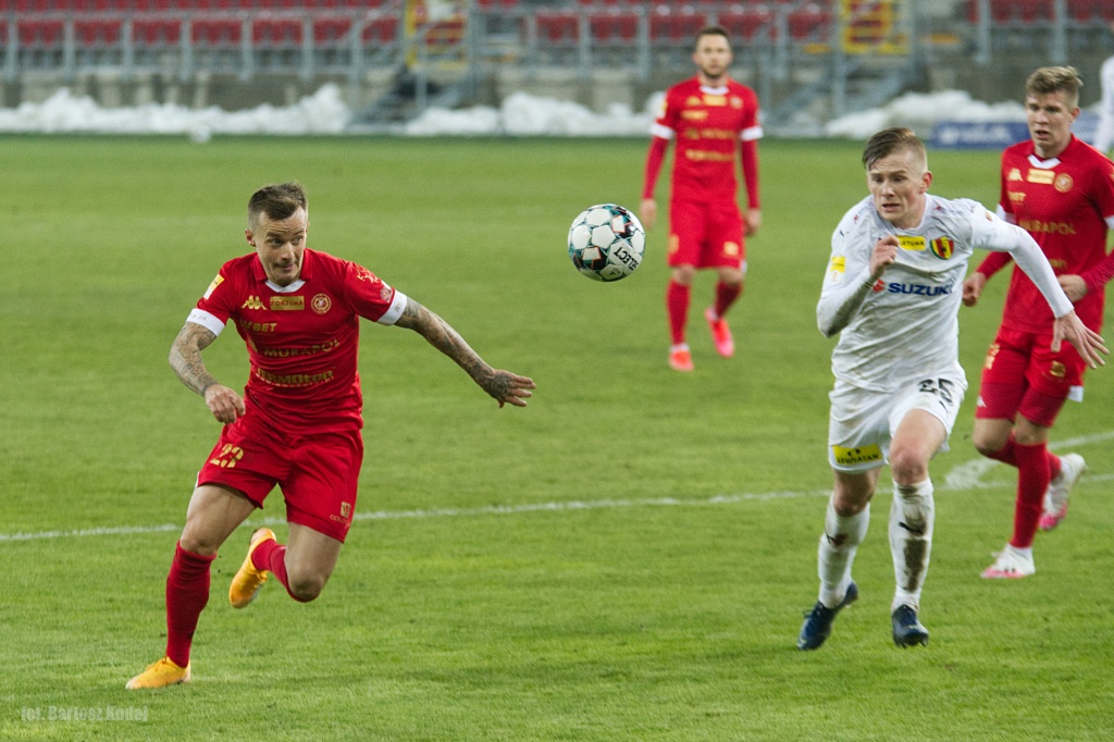 Widzew Łódź - Korona Kielce 2:0 (2:0), 16. kolejka I ligi (fot. Bartosz Kudaj - TuŁódź.pl)