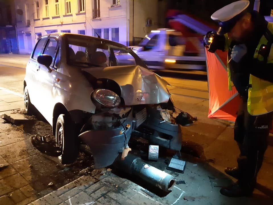 Wypadek Łódź. Za nami długi czerwcowy weekend 2021. Najtragiczniejszy od lat  (fot. Policja Łódzka)