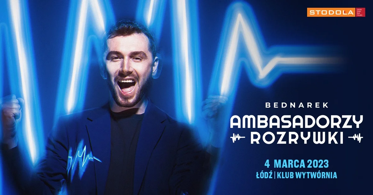 Kamil Bednarek 4 marca "Ambasadorem Rozrywki" w łódzkiej Wytwórni - Zdjęcie główne