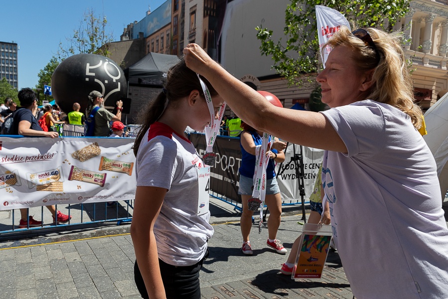 Mini Bieg Ulicą Piotrkowską Rossmann Run 2021 [20.06.2021] (fot. Michał Pietrzak - TuŁódź.pl)