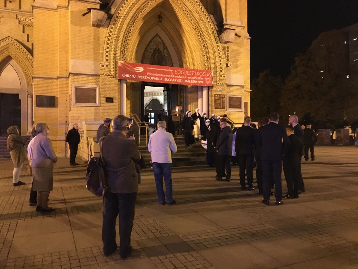 Piotrkowską w Łodzi przeszła procesja ku czci św. Faustyny