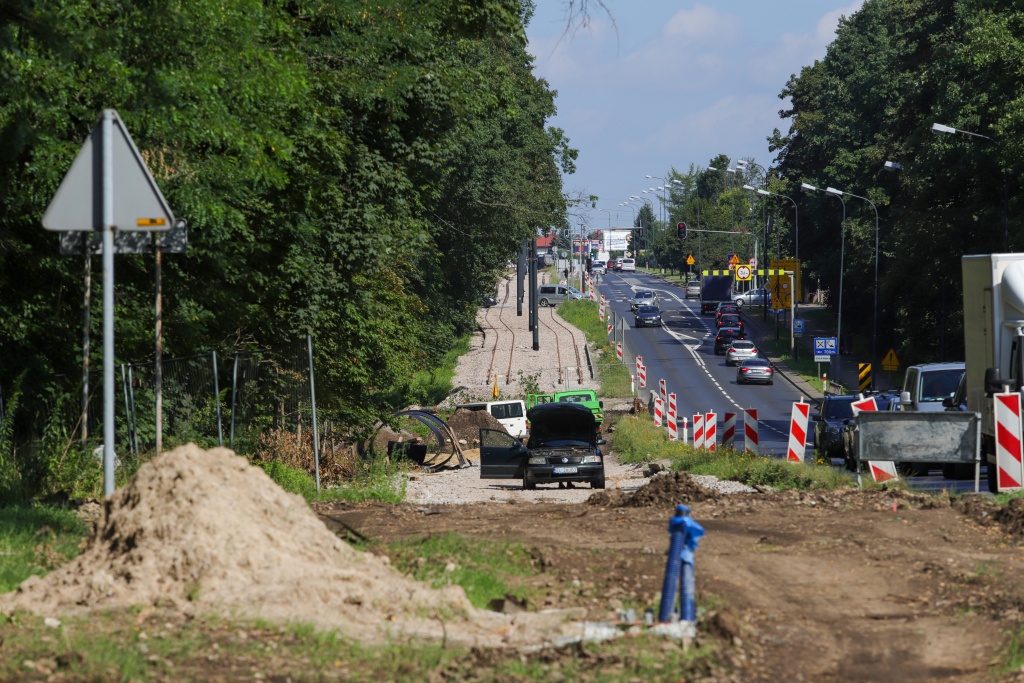 MPK Łódź. Remont torowiska na Helenówku. Kiedy tramwajem pojedziemy do Zgierza? (fot. mat. prasowe)