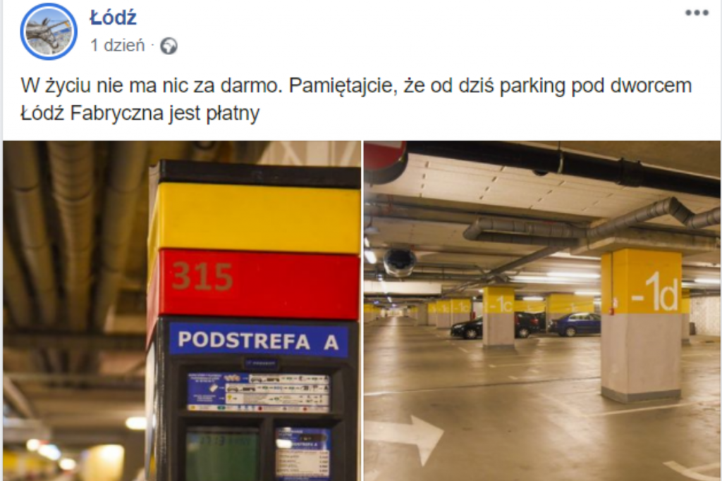 „W życiu nie ma nic za darmo” – tak miasto zakomunikowało, że parking przy Fabrycznej jest płatny - Zdjęcie główne