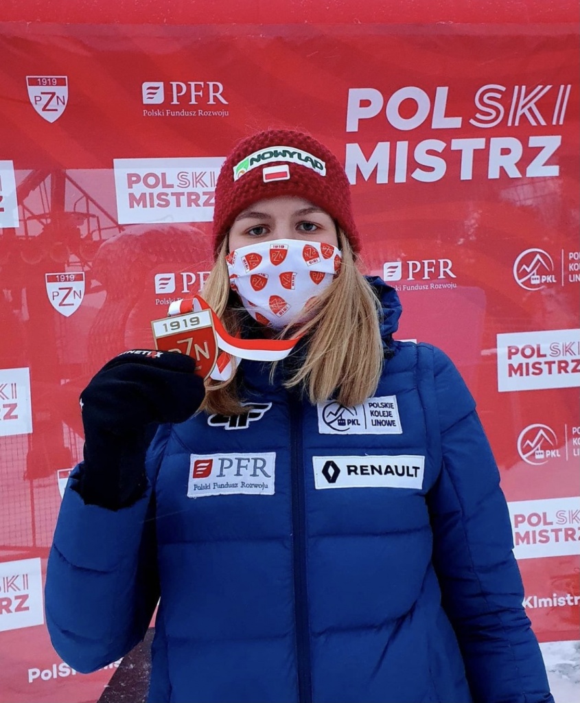 Łodzianka najlepsza w Polsce. Magdalena Łuczak mistrzynią Polski w narciarstwie alpejskim