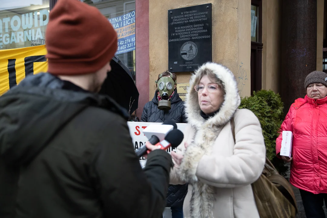 Protest mieszkańców Łodzi. Mówią „nie” spalarni śmieci na Widzewie