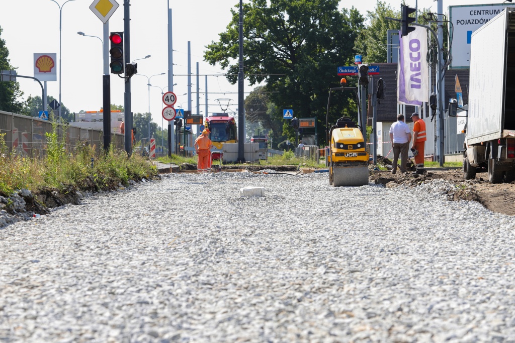 MPK Łódź. Remont torowiska na Helenówku. Kiedy tramwajem pojedziemy do Zgierza? (fot. mat. prasowe)