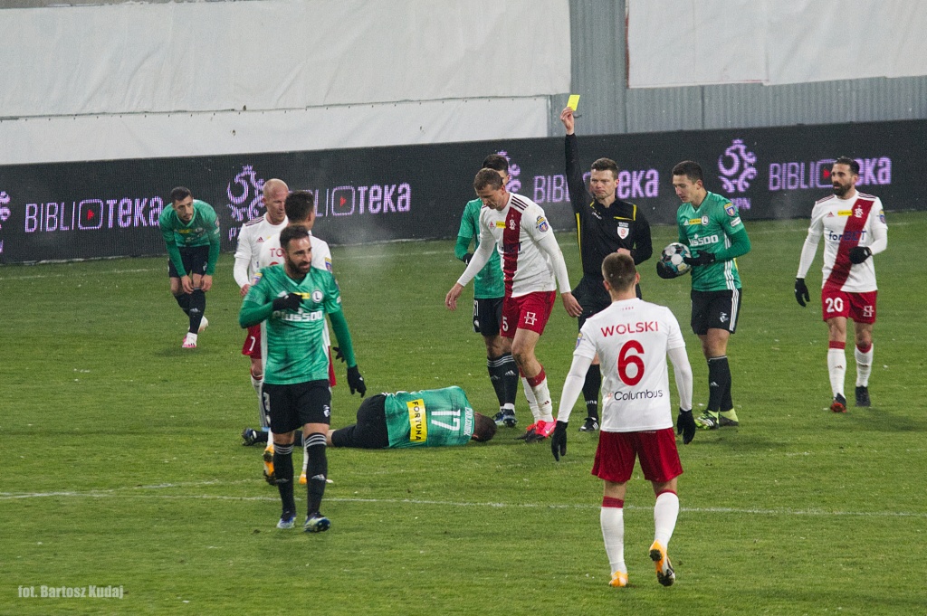 ŁKS Łódź dzielnie walczył, ale to Legia Warszawa zagra w ćwierćfinale Pucharu Polski (fot. Bartosz Kudaj - TuŁódź.pl)