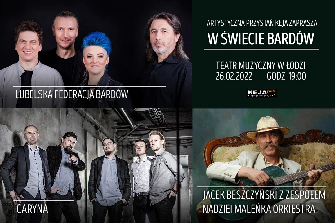 26 lutego w Teatrze Muzycznym wyjątkowy koncert w bardowskich klimatach - Zdjęcie główne