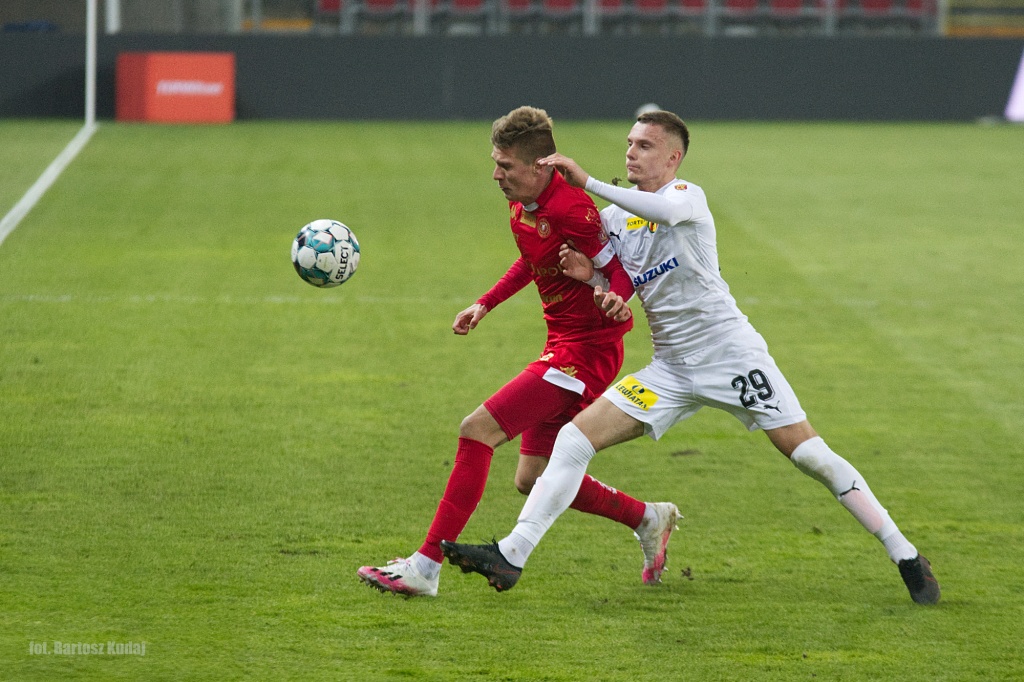 Widzew Łódź - Korona Kielce, 16. kolejka I ligi (fot. Bartosz Kudaj - TuŁódź.pl)