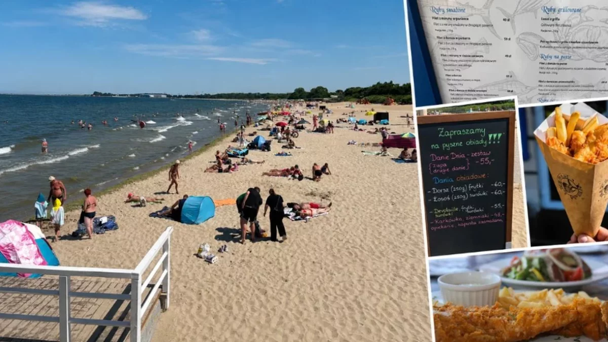 Jedziesz nad polskie morze? Sprawdzili, ile kosztuje ryba tuż przy plaży