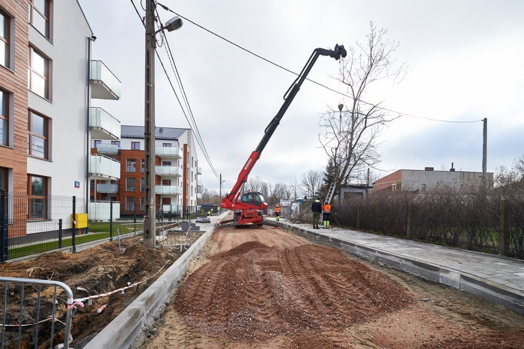 Prace remontowe na ul. Finansowej i Gruntowej w Łodzi dobiegają końca (fot. UMŁ) |wiadomości łódzkie|Łódź|TuŁódź