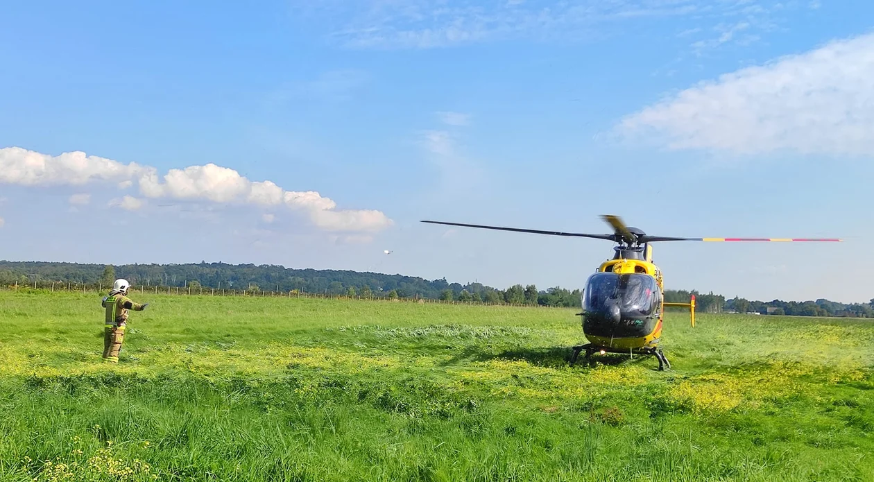 Tragedia pod Pabianicami. Nie żyje małe dziecko - Zdjęcie główne