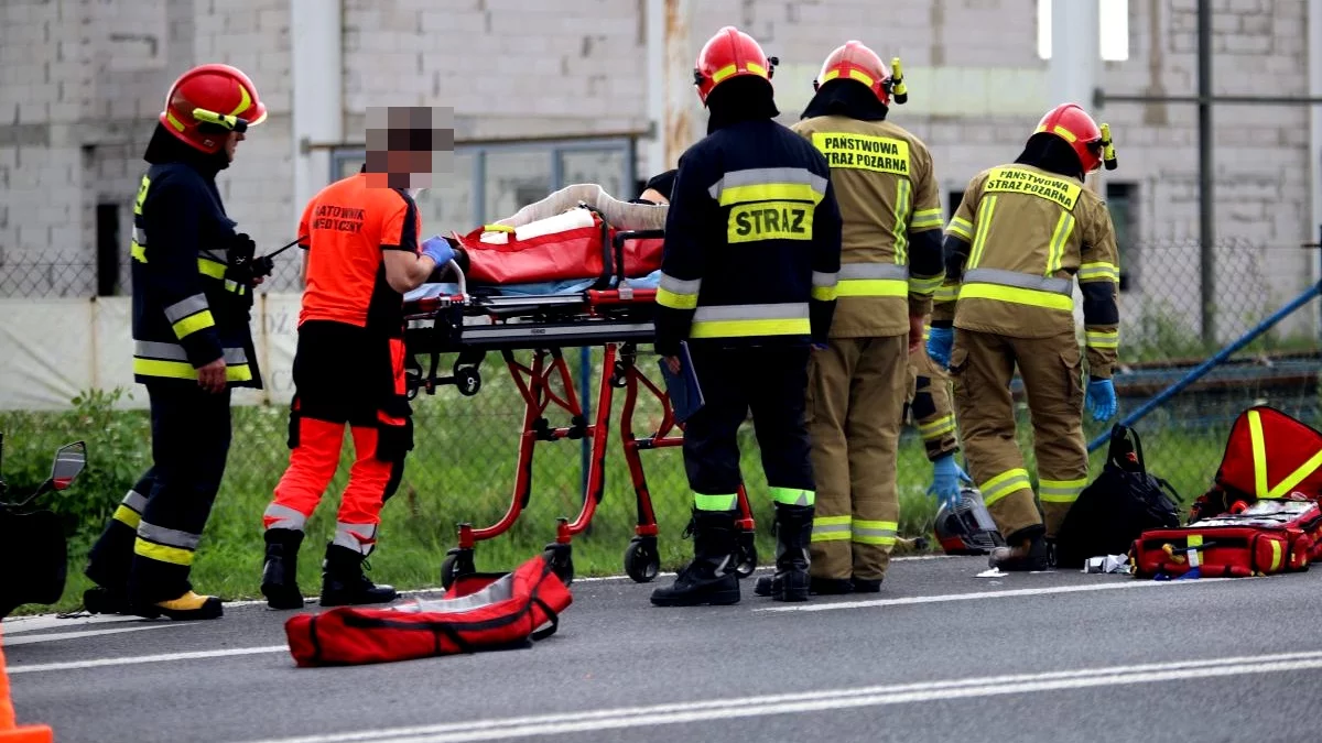 Tragedia na drodze niedaleko Łodzi. Nie żyje motocyklista