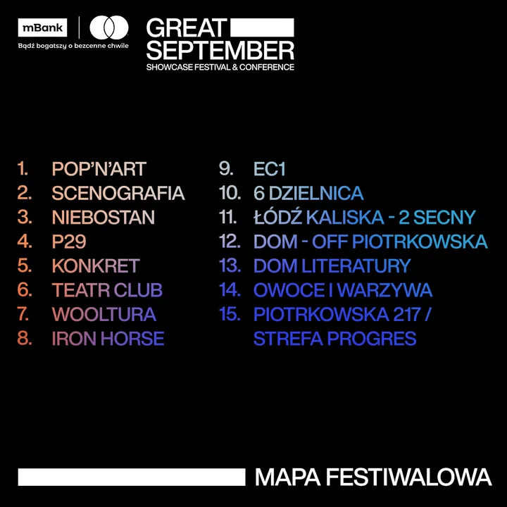 Organizatorzy ujawniają coraz więcej szczegółów programu festiwalu