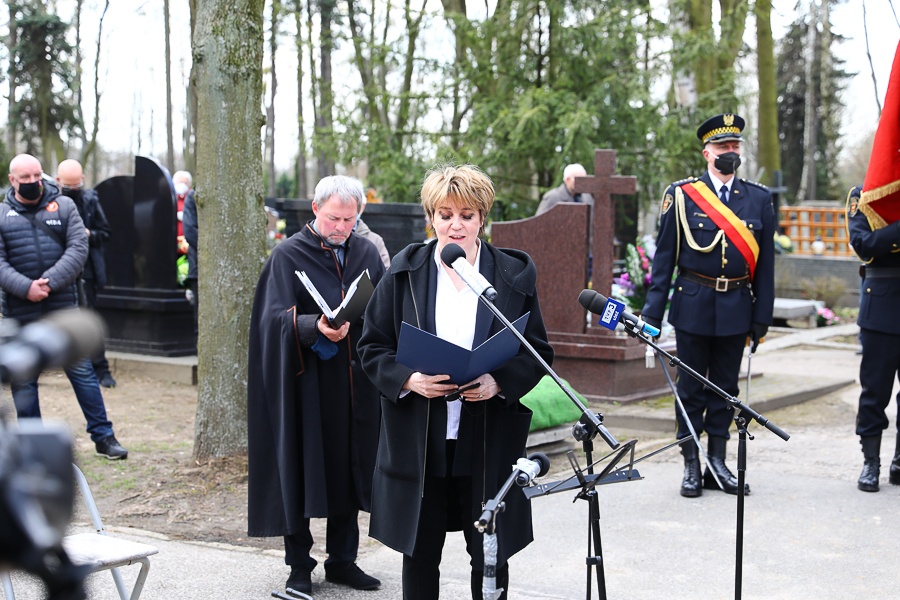 Ceremonia pogrzebowa Marka Czekalskiego, byłego prezydenta Łodzi (fot. Michał Pietrzak - TuLodz.pl)