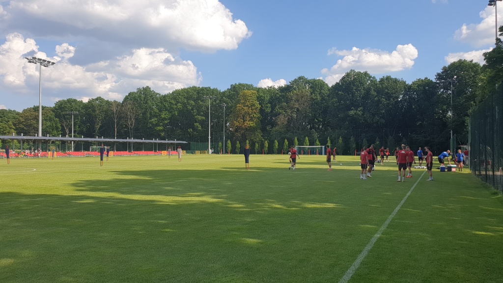 Widzew Łódź rozpoczął przygotowania do nowego sezonu. W bardzo okrojonym składzie (fot. Bartosz Jankowski - TuŁódź.pl)