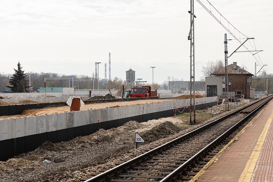 Remont dworca Łódź Kaliska. Trwają prace m.in. przy remoncie peronów i wiaduktów(fot. Michał Pietrzak - redakcja TuŁódź) |wiadomości łódzkie | Łódź | TuŁódź 