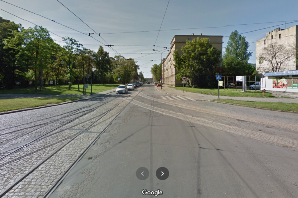 Od poniedziałku 22 marca na skrzyżowaniu ul. Kilińskiego i Przybyszewskiego w Łodzi rusza drugi etap remontu (fot. Google Maps) |wiadomości łódzkie|Łódź|TuŁódź