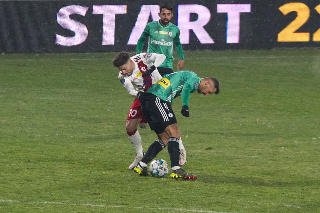 ŁKS Łódź dzielnie walczył, ale to Legia Warszawa zagra w ćwierćfinale Pucharu Polski (fot. Bartosz Kudaj - TuŁódź.pl)