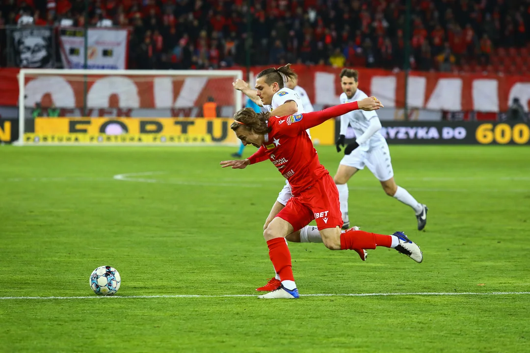 Widzew Łódź - Wisła Kraków 1/8 finału Fortuna Pucharu Polski