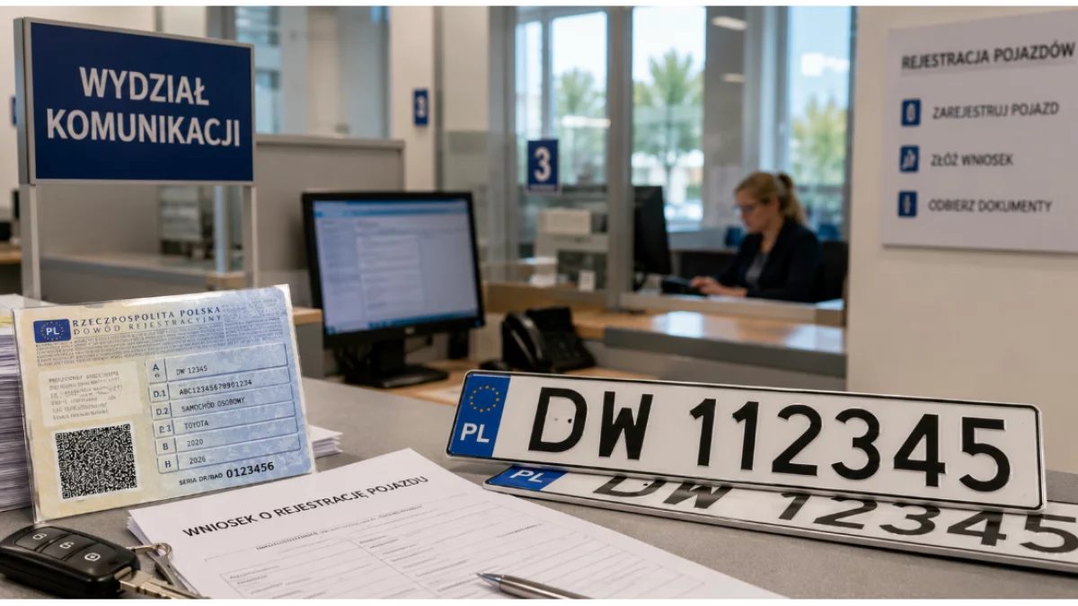 Zmiany w rejestracji pojazdów to zaczyna się dziś (10 czerwca). Kolejny etap już za kilka miesięcy