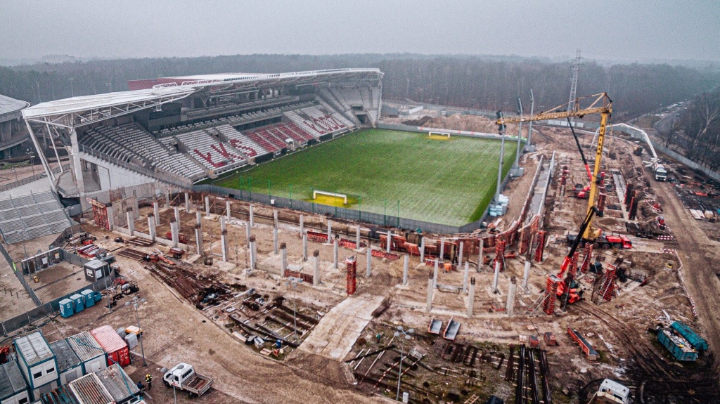 Stadion ŁKS. „Inwestycja przebiega wzorowo” [WIDEO] - Zdjęcie główne