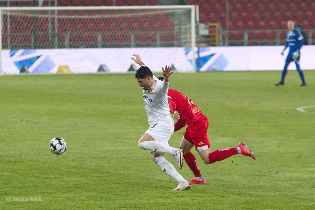 Widzew Łódź - Korona Kielce, 16. kolejka I ligi (fot. Bartosz Kudaj - TuŁódź.pl)