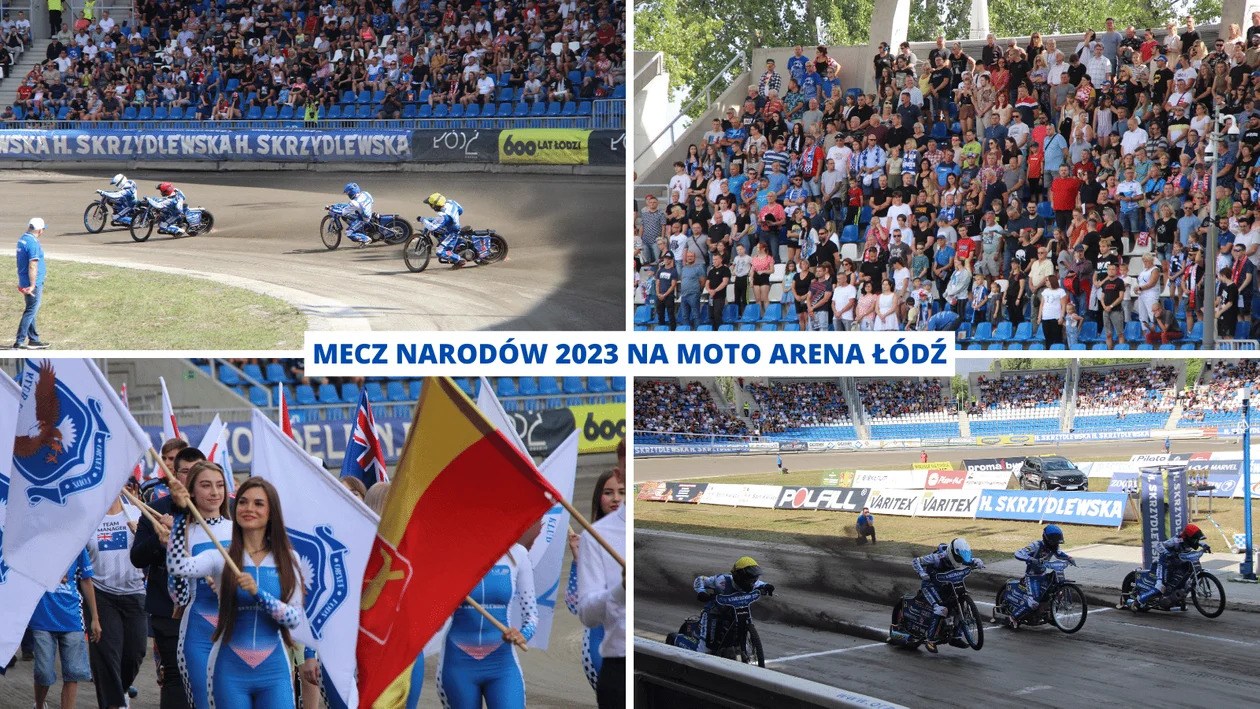 Było głośno i bardzo sportowo! Mecz Narodów na Moto Arenie Łódź [ZDJĘCIA] - Zdjęcie główne