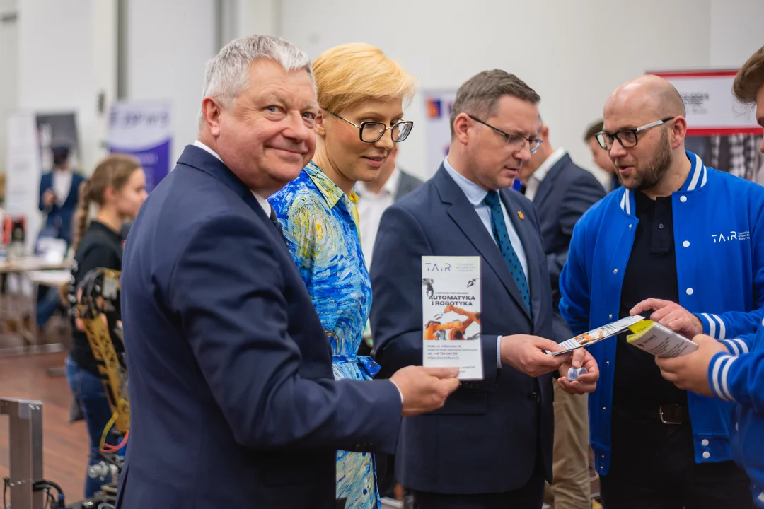 Od lewej Marek Michalik, Agnieszka Sygiowicz, Zbigniew Ziemba 