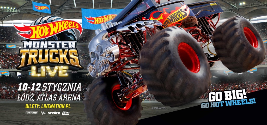 Gigantyczne Monster Trucki w Atlas Arenie już w ten weekend! - Zdjęcie główne