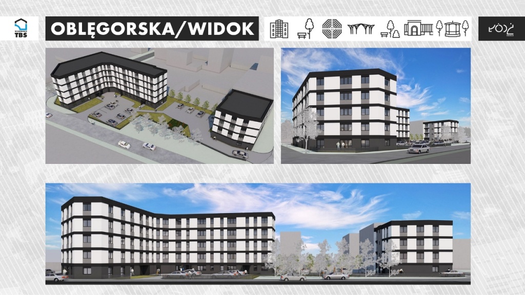 Nowo ogłoszona inwestycja mieszkaniowa na Bałutach ma wg planów zakończyć się w 2024 roku (fot. UMŁ) |wiadomości łódzkie|Łódź|TuŁódź