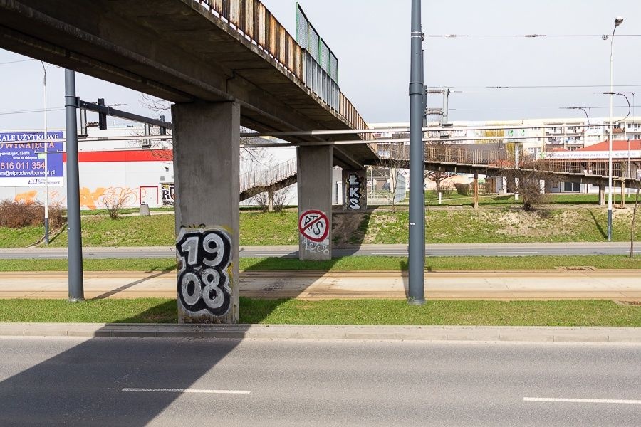 ŁKS Łódź czy Widzew? Jak przedstawia się kibicowski podział miasta Łodzi? (Fot. Michał Pietrzak)