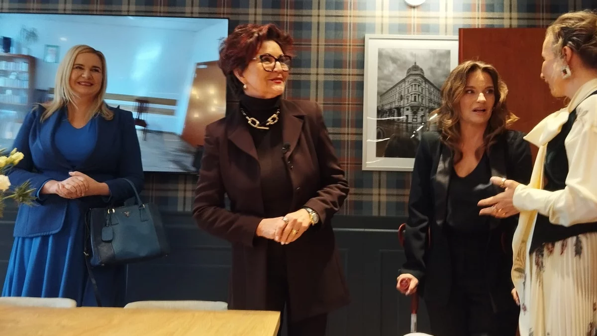 Jolanta Kwaśniewska z wyjątkową wizytą w Łodzi. "Tu jest luksusowo" [ZDJĘCIA]