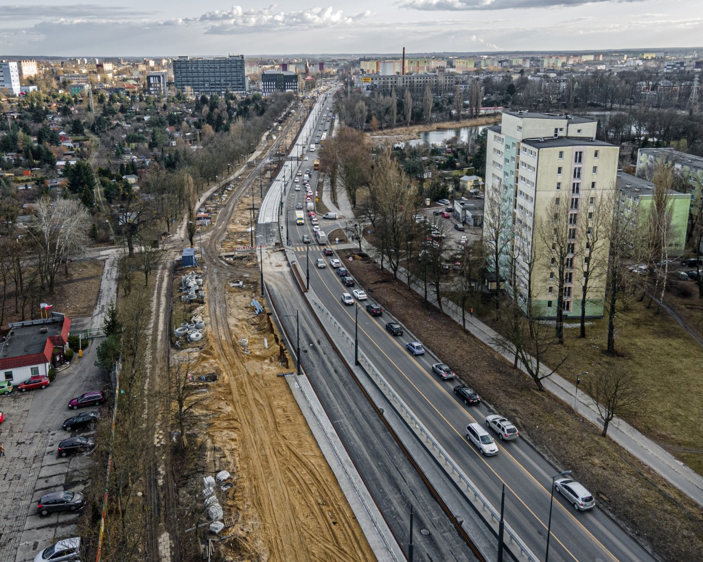 Na horyzoncie widać już koniec remontu al. Śmigłego-Rydza. Znamy termin zakończenia budowy [zdjęcia] - Zdjęcie główne