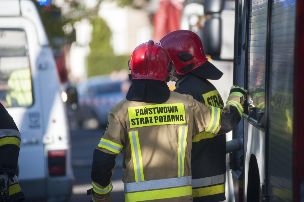 Pożar przy ul. Florecistów w Łodzi. Zginęła kobieta - Zdjęcie główne