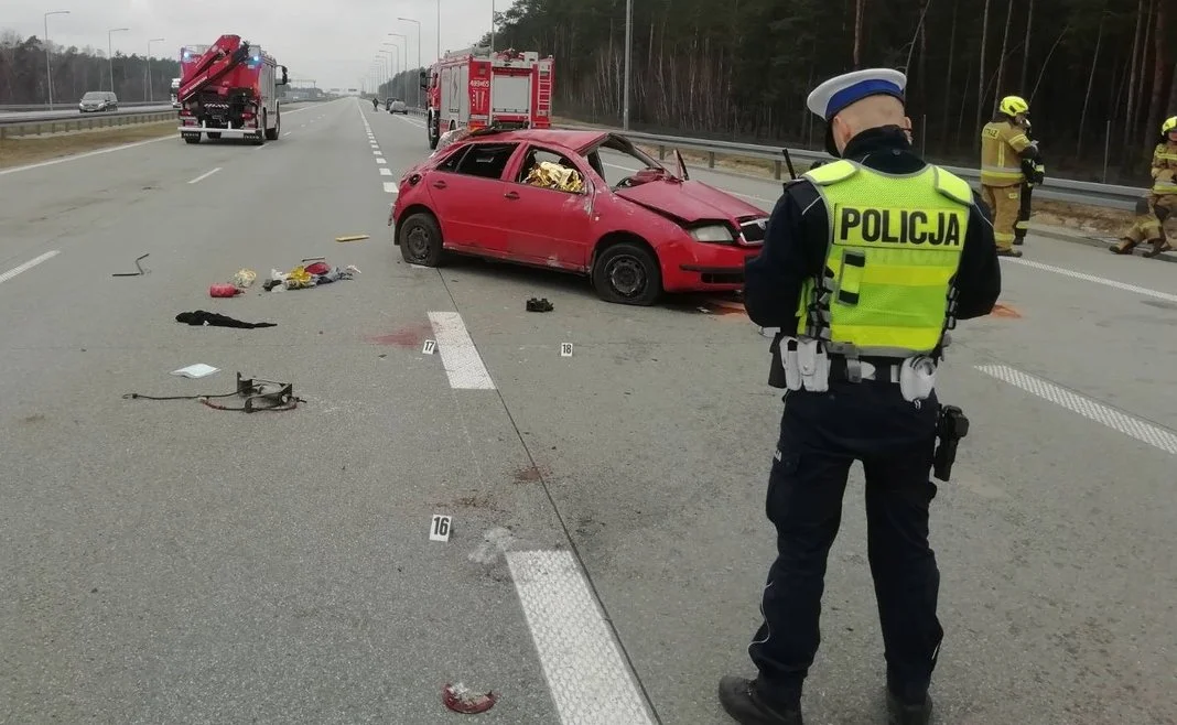 Tragiczny wypadek na S8. Nie żyje 55-letnia kobieta - Zdjęcie główne