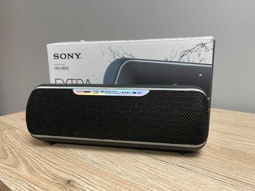 GŁOŚNIK SONY SRS-XB22 Komplet Gwarancja Lombard ul.Rzgowska 12 | CENA: 289 zł | LINK: https://www.olx.pl/d/oferta/glosnik-sony-srs-xb22-komplet-gwarancja-lombard-ul-rzgowska-12-CID99-IDJMLg9.html#03cc233e27 (fot. OLX)