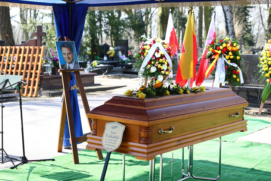 Ceremonia pogrzebowa Marka Czekalskiego, byłego prezydenta Łodzi (fot. Michał Pietrzak - TuLodz.pl)